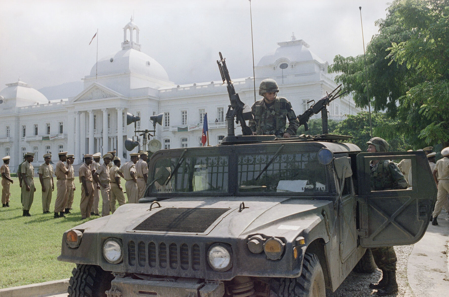 Haiti Occupation US Troops 1994